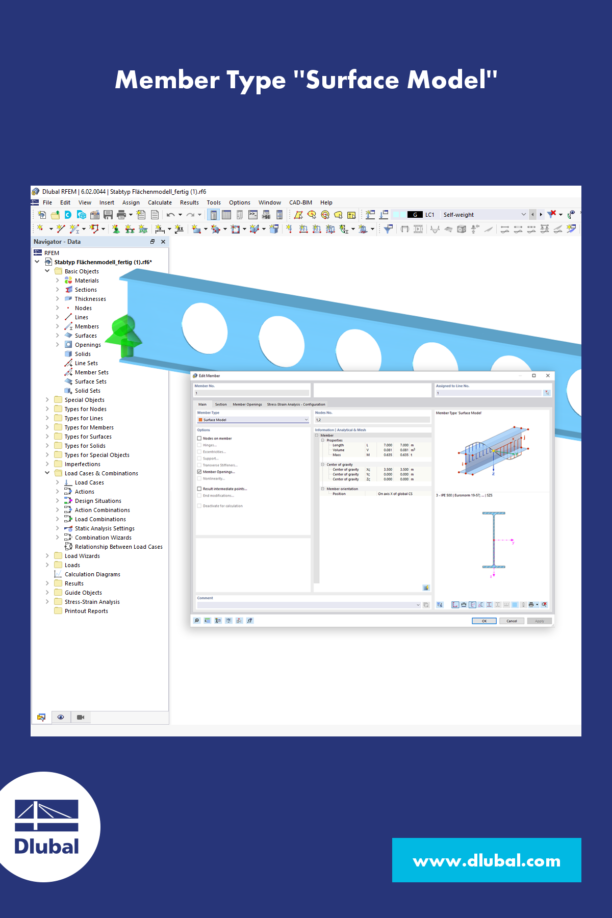 Member Type "Surface Model"