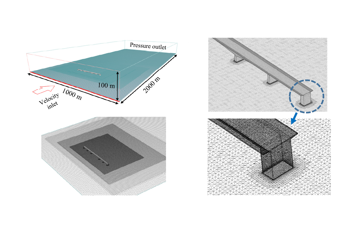 Wind Tunnel Domain and Reference Computational Grid (8,057,279 Cells)