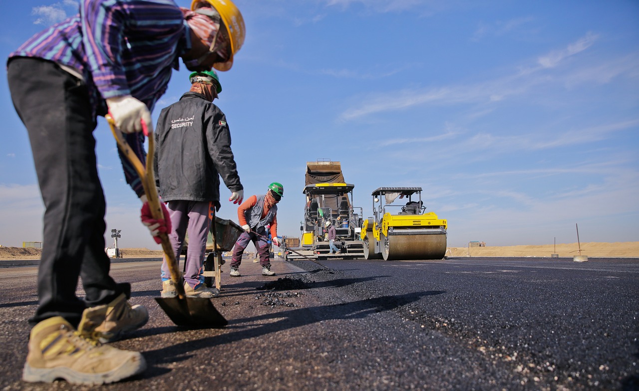 Asphalt Road Construction