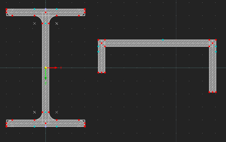 Model 003390 | BCS008 | Built-up Cross-Section | Crane Runways | Rolled I-Section with Welded Channel with Parameters