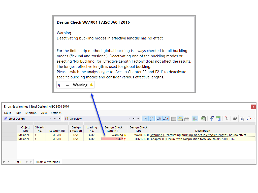 KB 001809 | AISI Cold-Formed Steel Design in RFEM 6