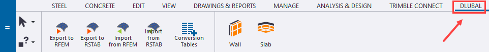 Add-In in Ribbon Menu of Tekla Structures