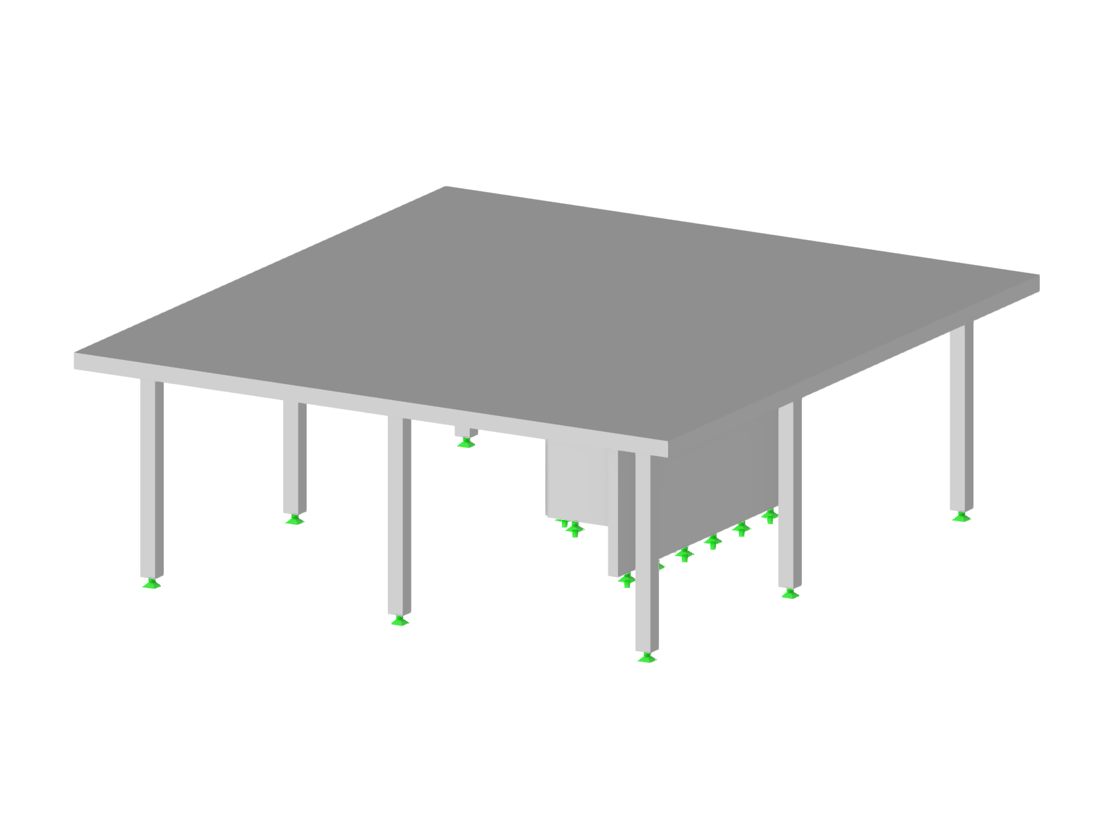 Reinforced Concrete Floor