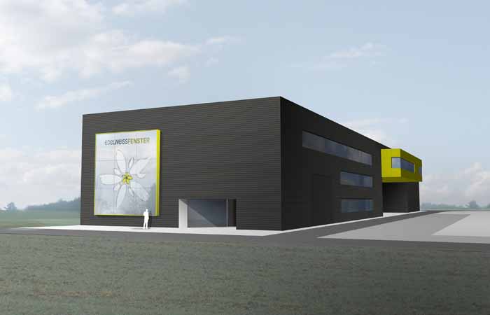 Animation of Workshop in Edelweiss Industrial Park in Münchwilen, Switzerland | © B3 Kolb AG