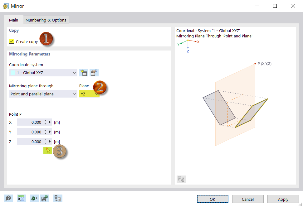 Mirroring Diagonals