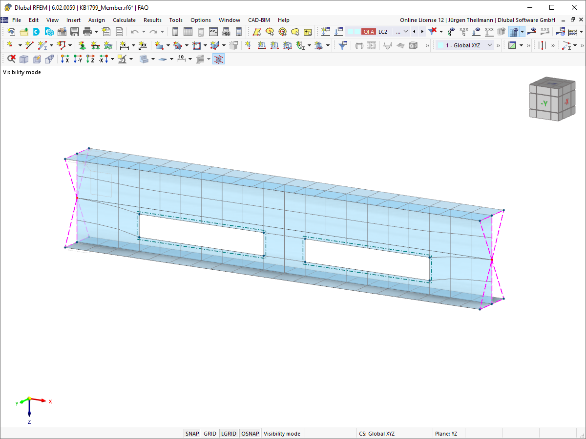 KB 001799 | Using Member Type "Surface Model"