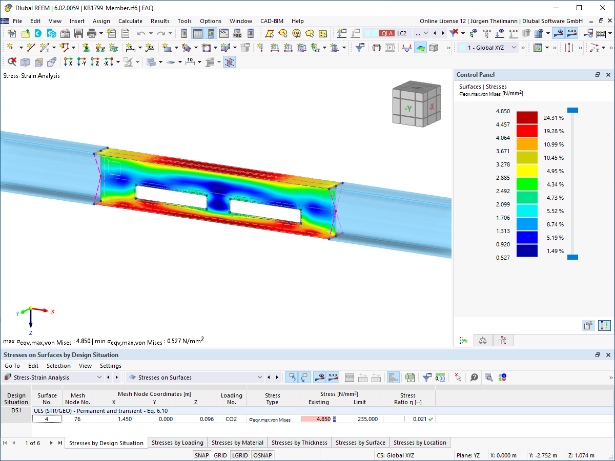 KB 001799 | Using Member Type "Surface Model"