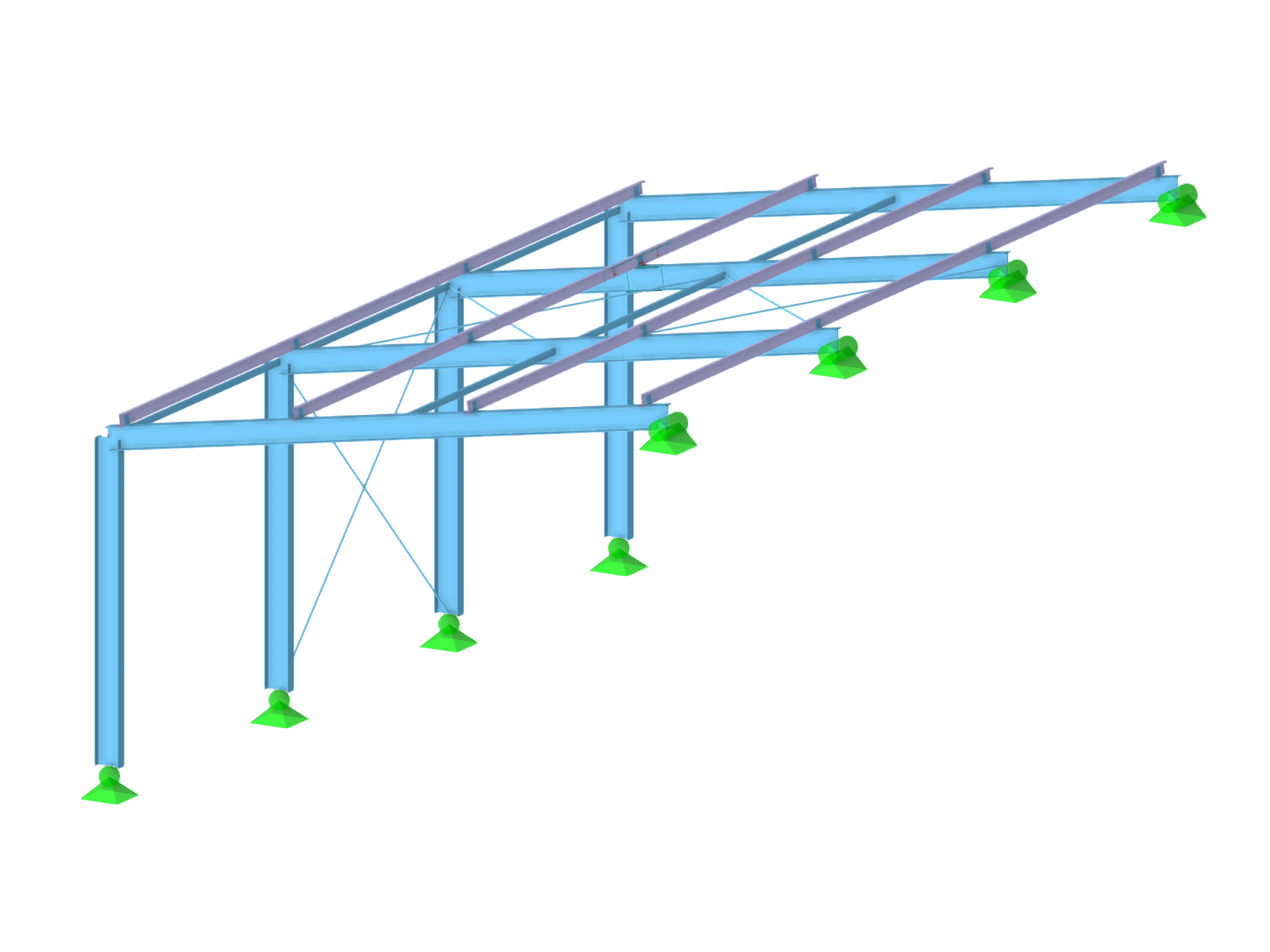 Z Purlins on Monopitch Roof