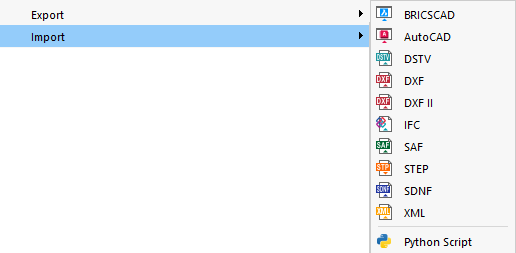 Interfaces for Import