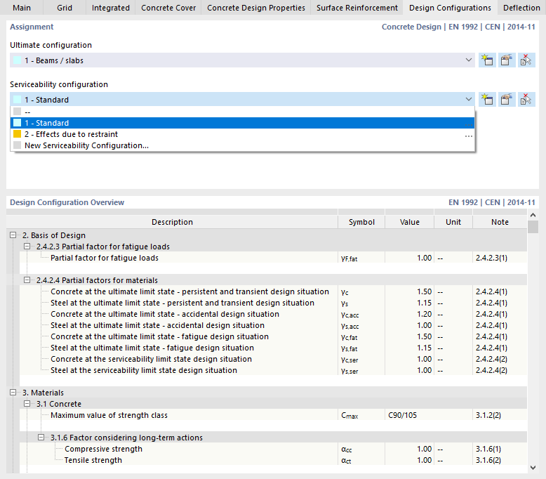 Assigning Design Configuration