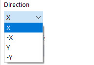 Selecting Load Direction