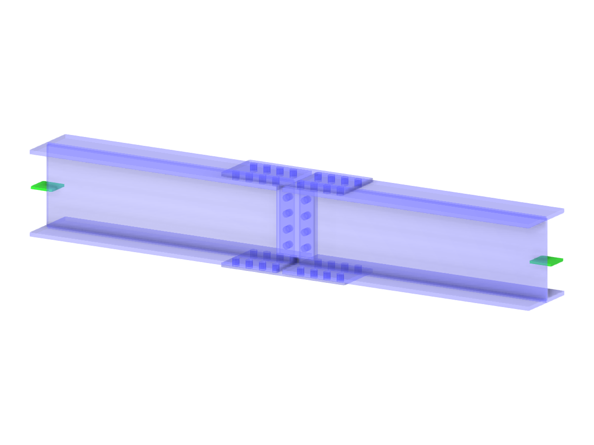 Model 004194 | I-Section Connection with Reinforcement