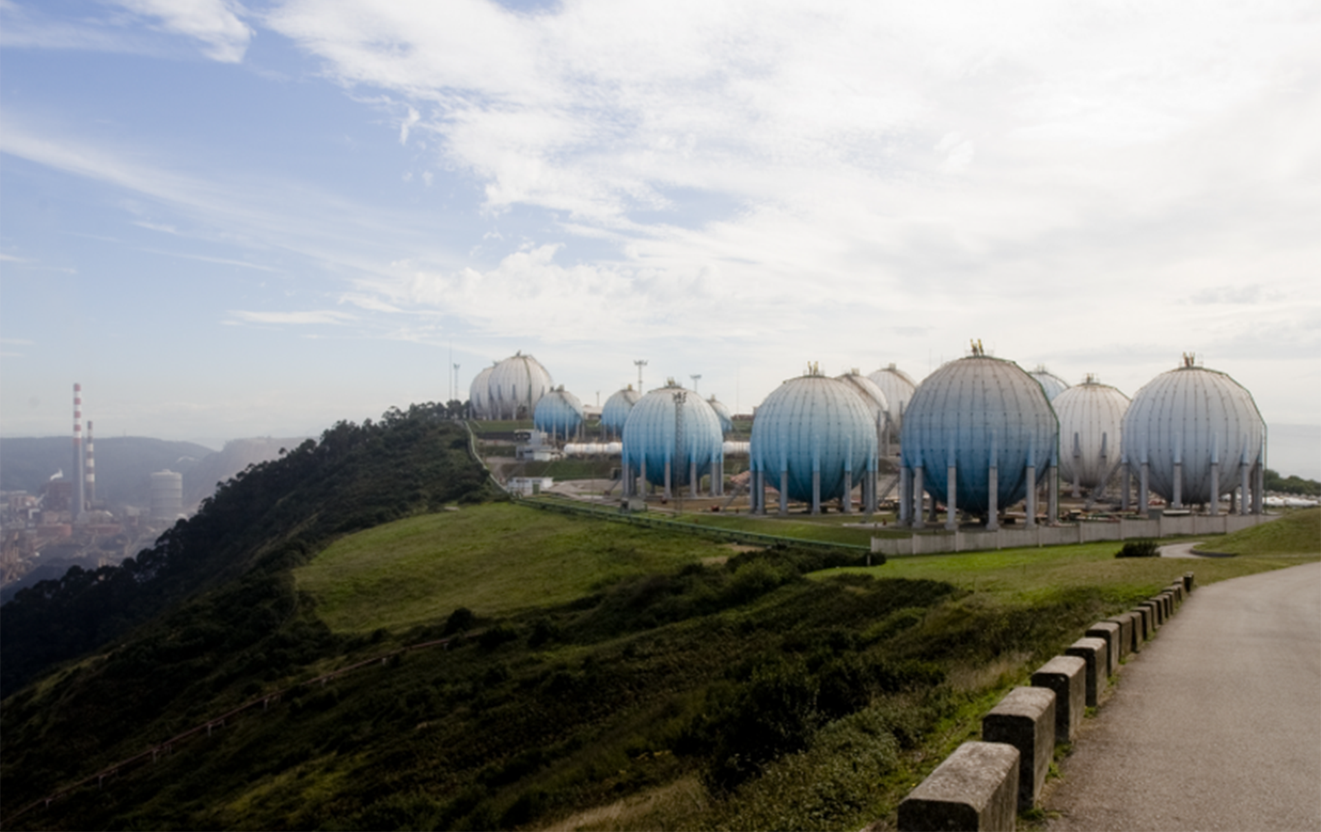 Butadiene Ball Tank in Wanzenau, France