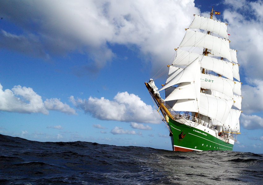 Reconstruction of Sailing Ship Alexander von Humboldt II