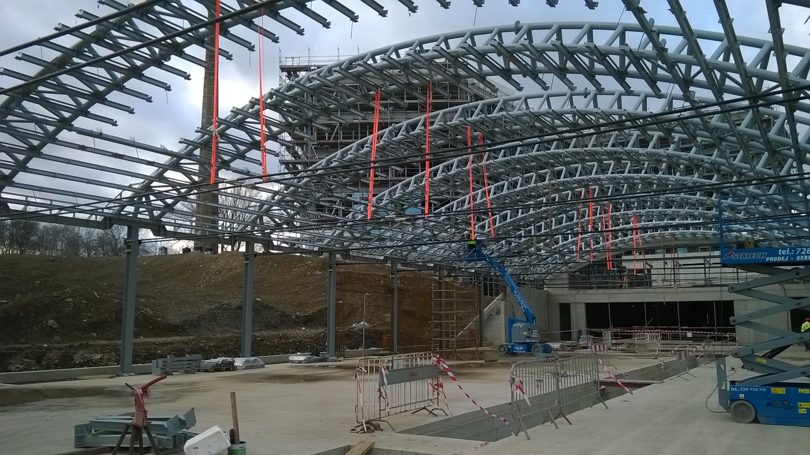 Roofing of Large Office, Prague