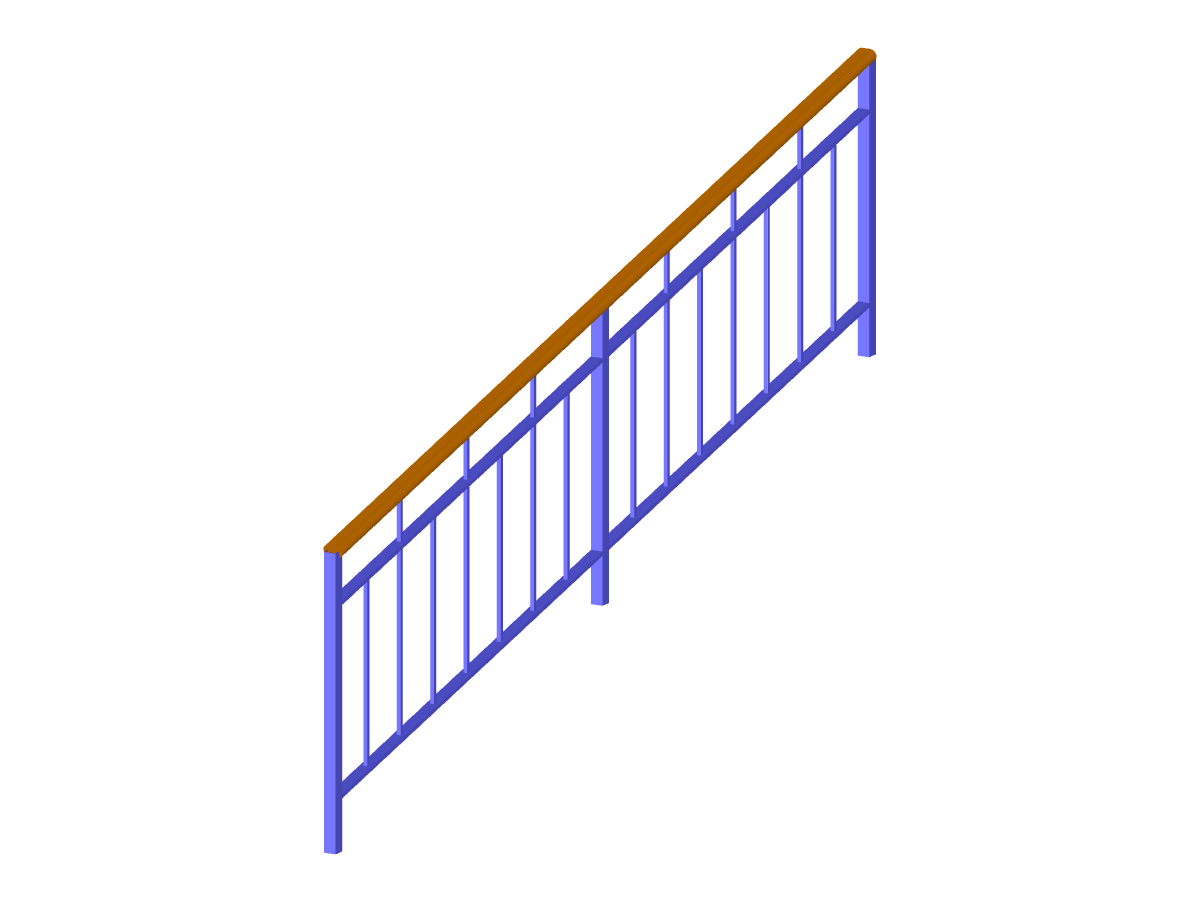 Model 004336 | Metal Railing