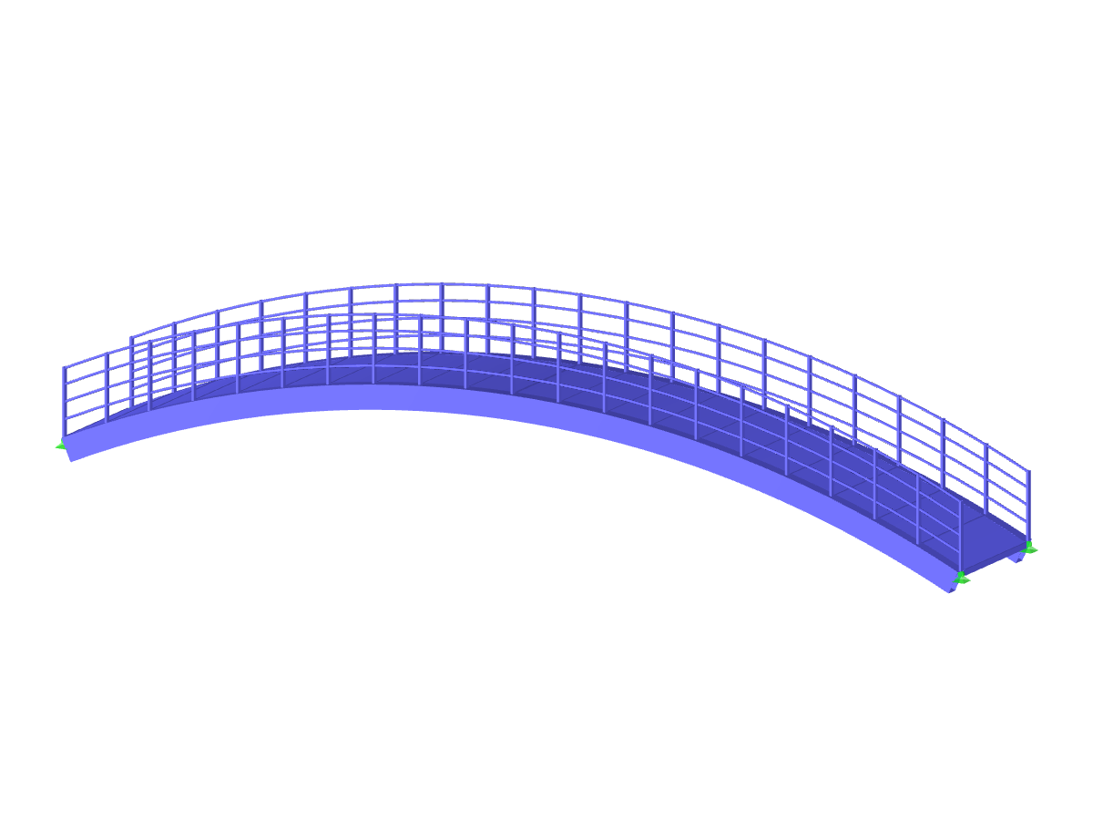 Model 004365 | Pedestrian Bridge