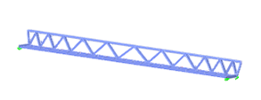 RSTAB Model of Pedestrian Bridge over Dortmund-Ems Canal in Münster, Germany | © GRBV Ingenieure im Bauwesen GmbH &amp; Co. KG