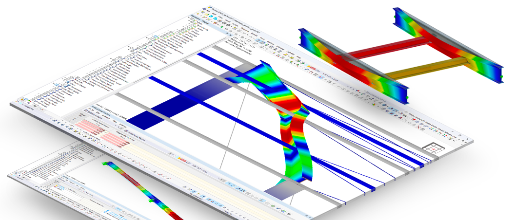 Banner | Torsional Warping (7 DOF) for RSTAB 9