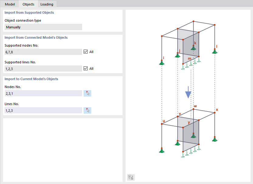 Selecting Objects (Lines and Nodes)