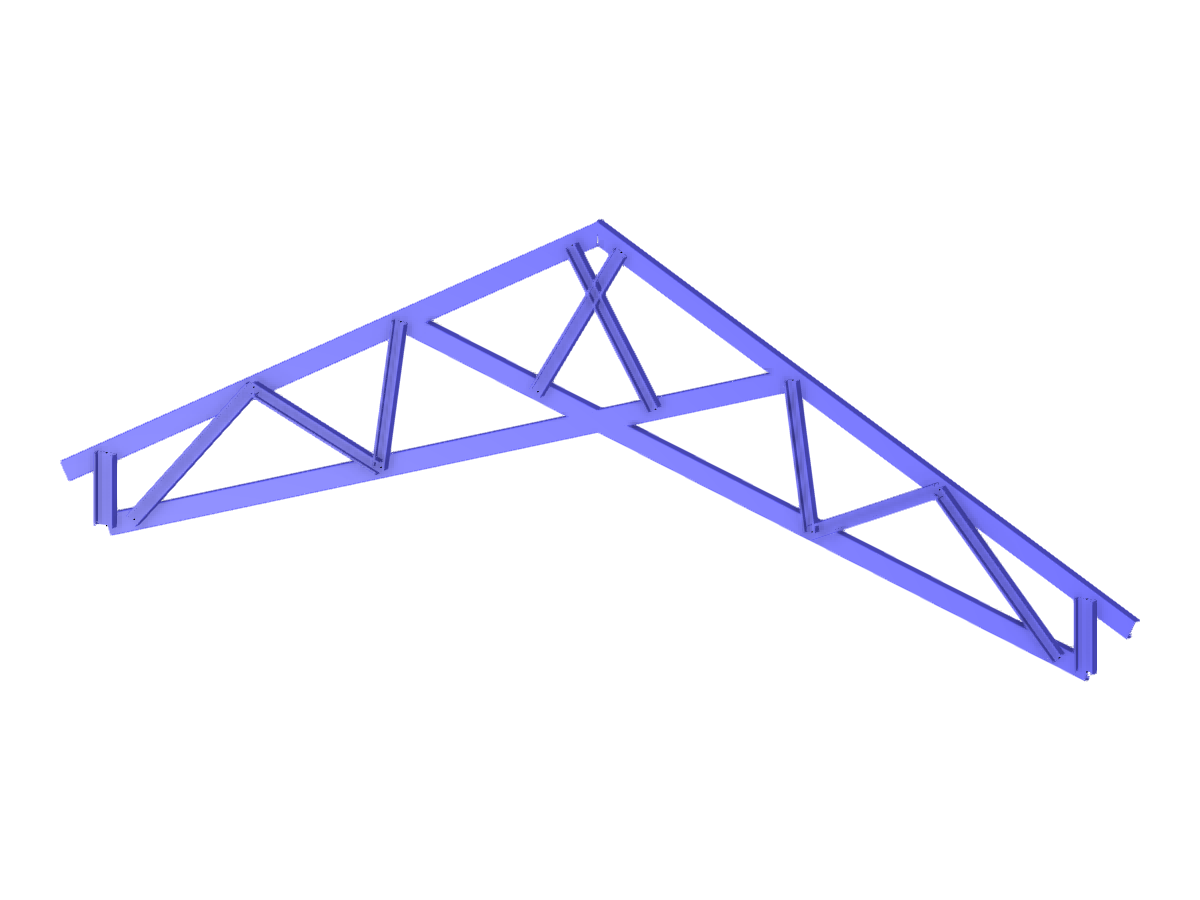 Model 004463 | Scissor Truss