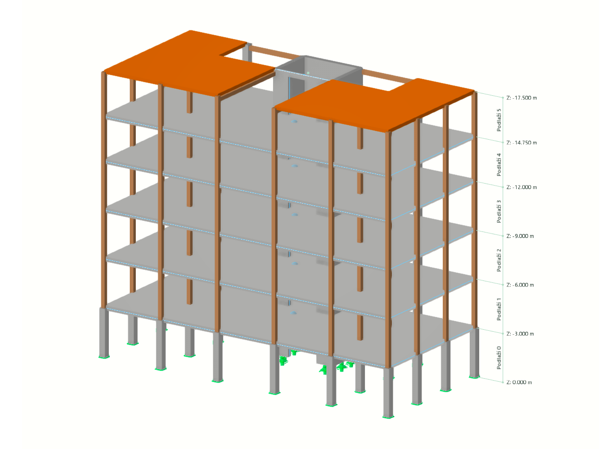 Model 004486 | Multi-Story Building