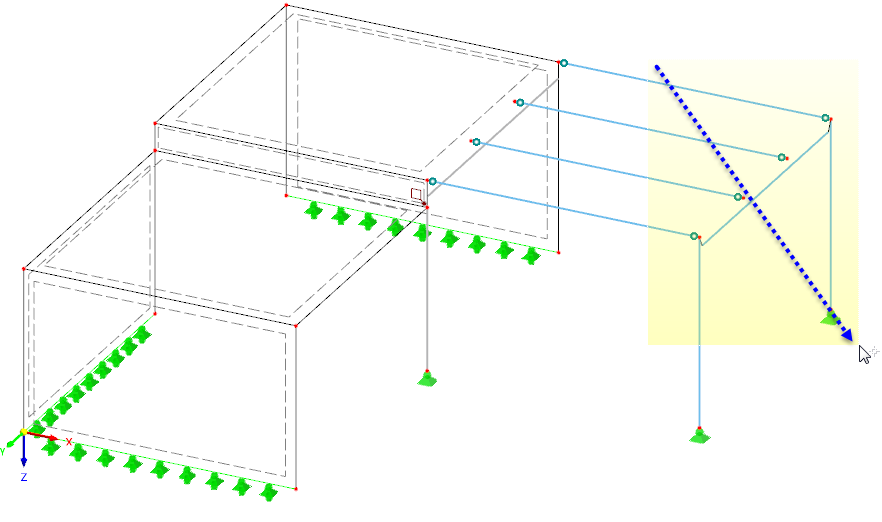 Dividing Frame Girder