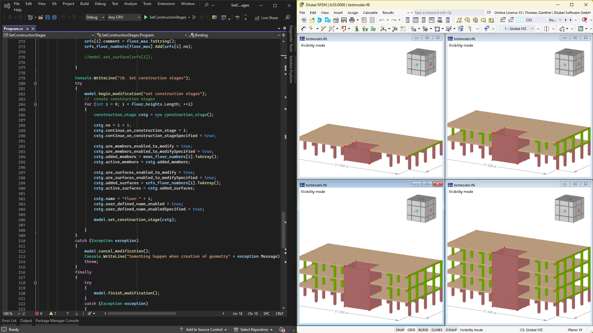 KB 001825 | WebService & API for Analysis of Construction Stages