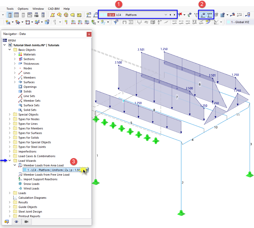 Checking Platform Loads