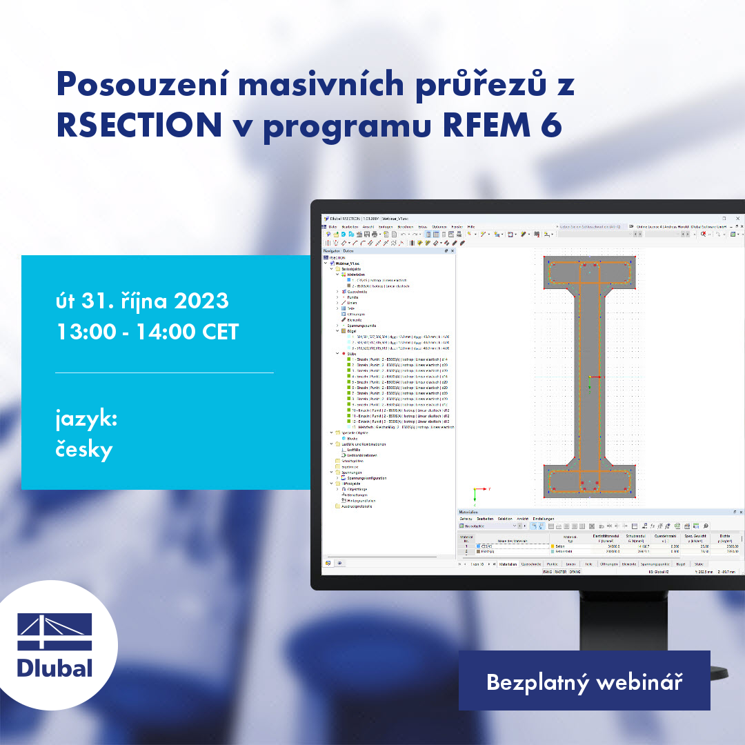 Design of Massive RSECTION Sections in RFEM 6