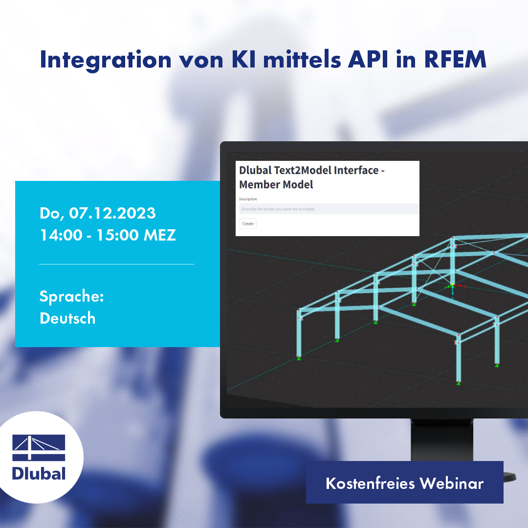 Integration of AI Using API in RFEM