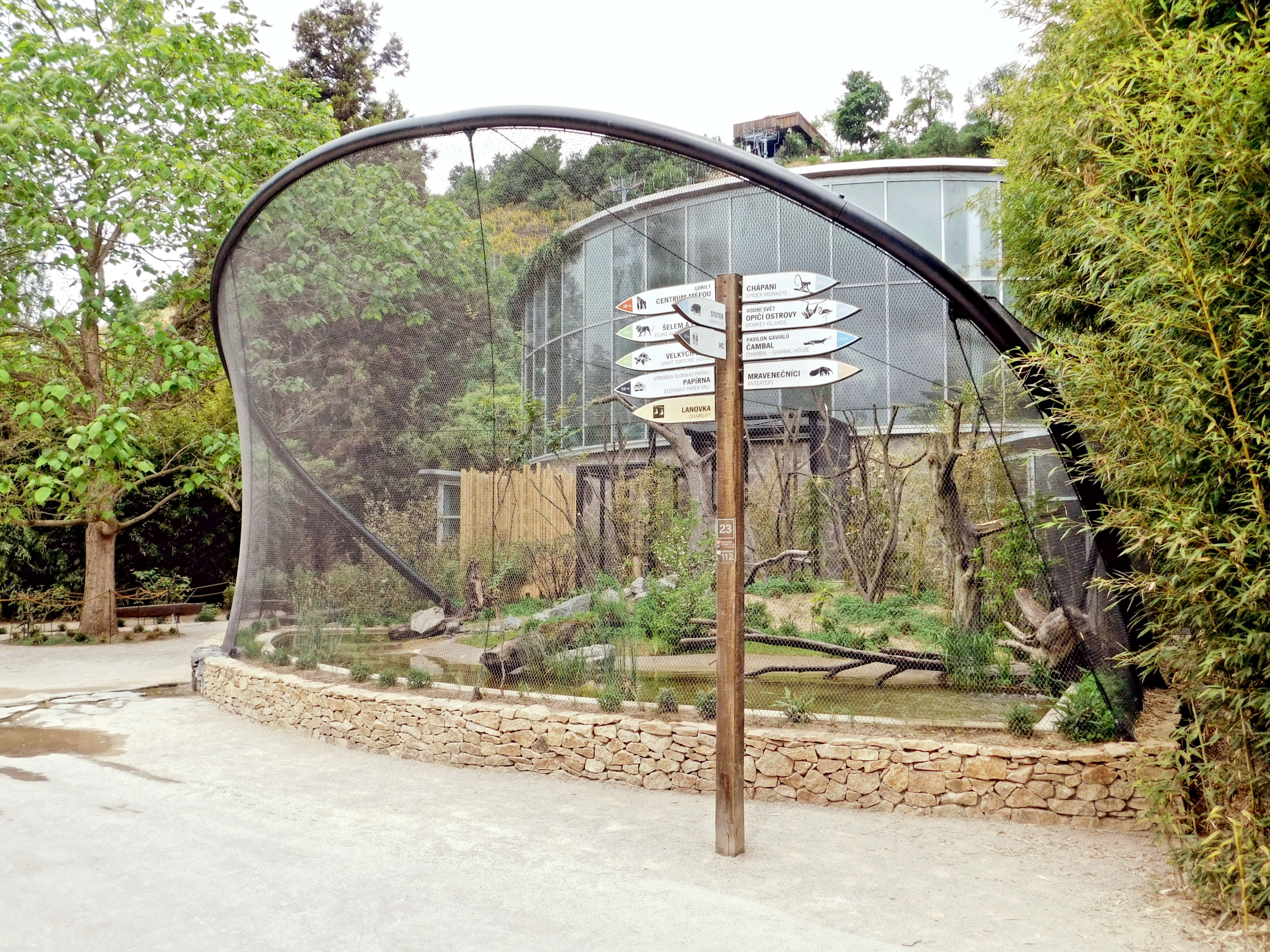 CP 001287 | Aviary for Birds in Prague Zoo | © Carl Stahl & spol. s r.o.