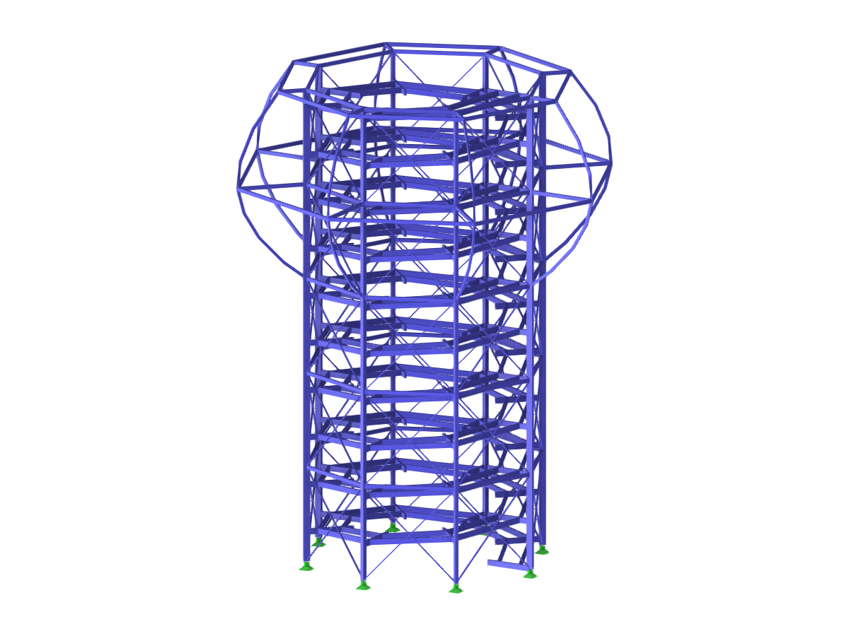 Model 003999 | Bamboo Lookout Tower