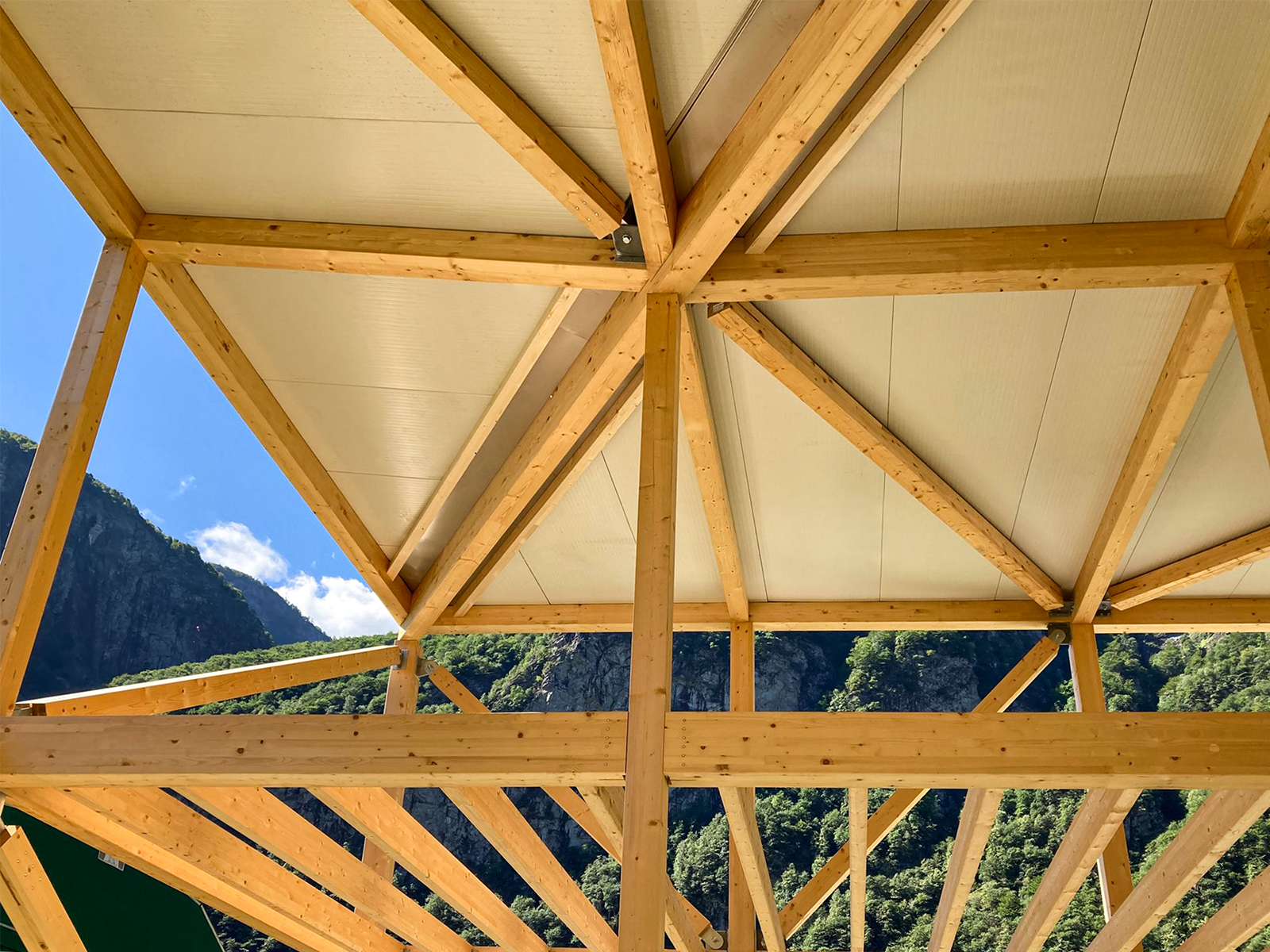 Siegrist Igor Carpenteria Warehouse in Maggia, Switzerland