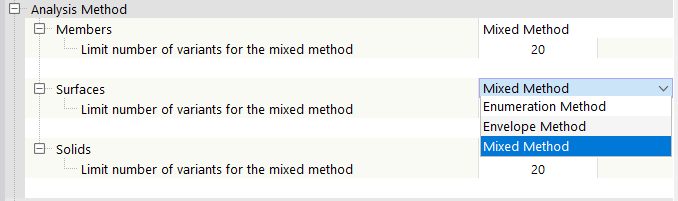 Selecting Analysis Method