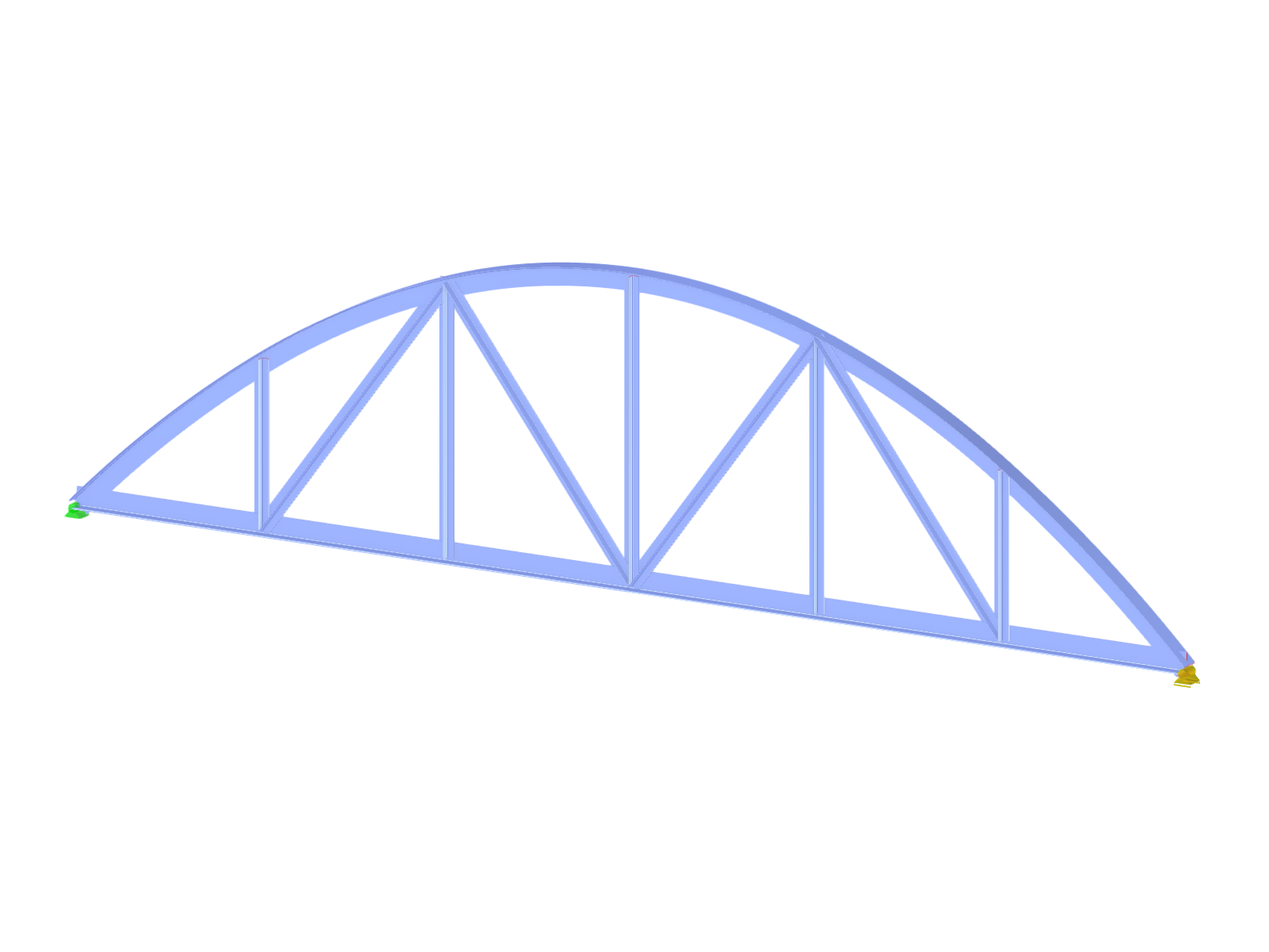 Model 004720 | Steel Truss