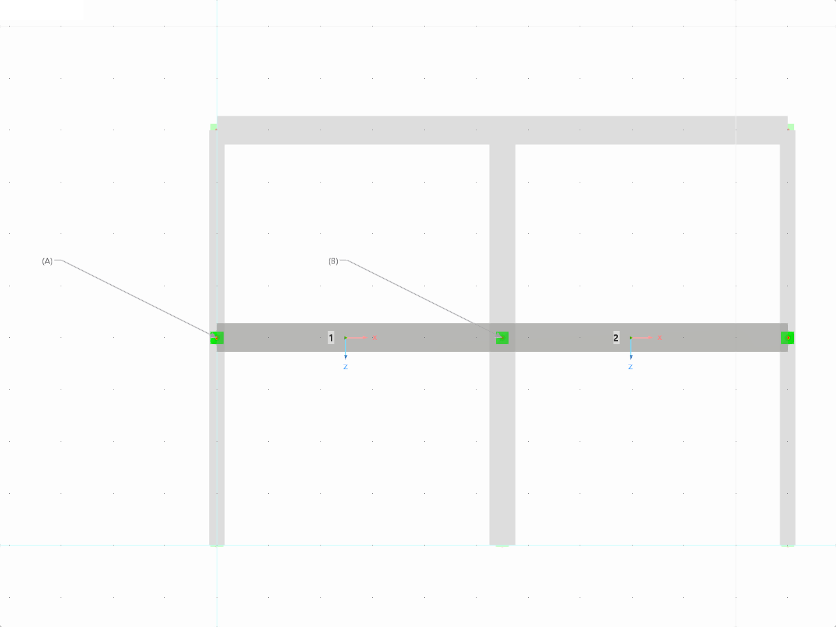 Verification Example 1027 | Capacity Design Values of Shear Forces on Beams