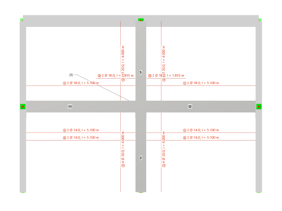 Verification Example 1027 | Capacity Design of Columns in Flexure