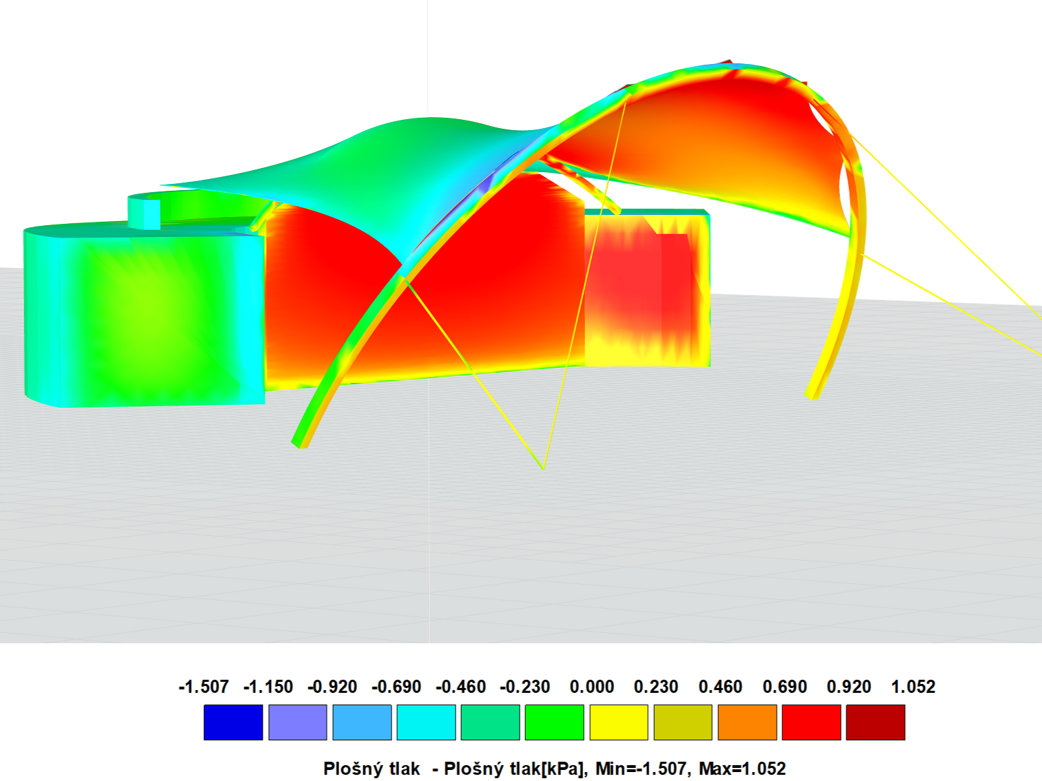 CP 001290 | Results of Wind Simulation in RWIND 2 | © Carl Stahl & spol. s r.o.