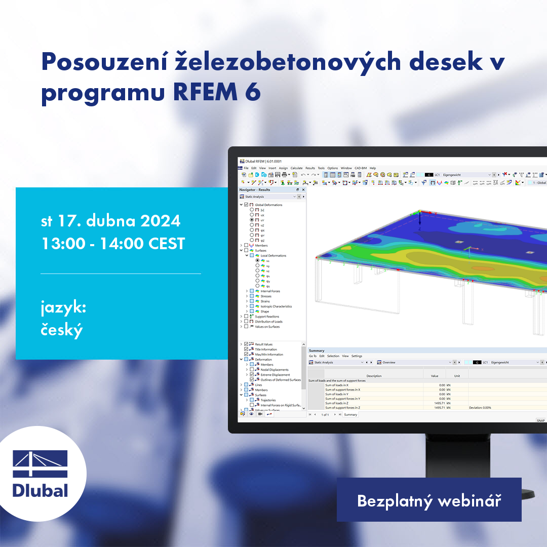 Calculation of Reinforced Concrete Slabs in RFEM 6