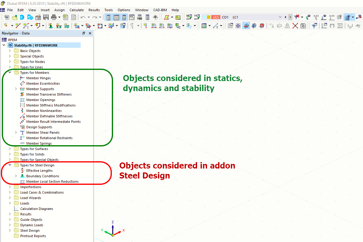 FAQ 005465 | In the Steel Design add-on, I have set the boundary conditions in such a way that the I-beam flange is restrained against the horizontal displacement. [*S16592627*]