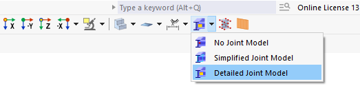 Display Options of Joint Model