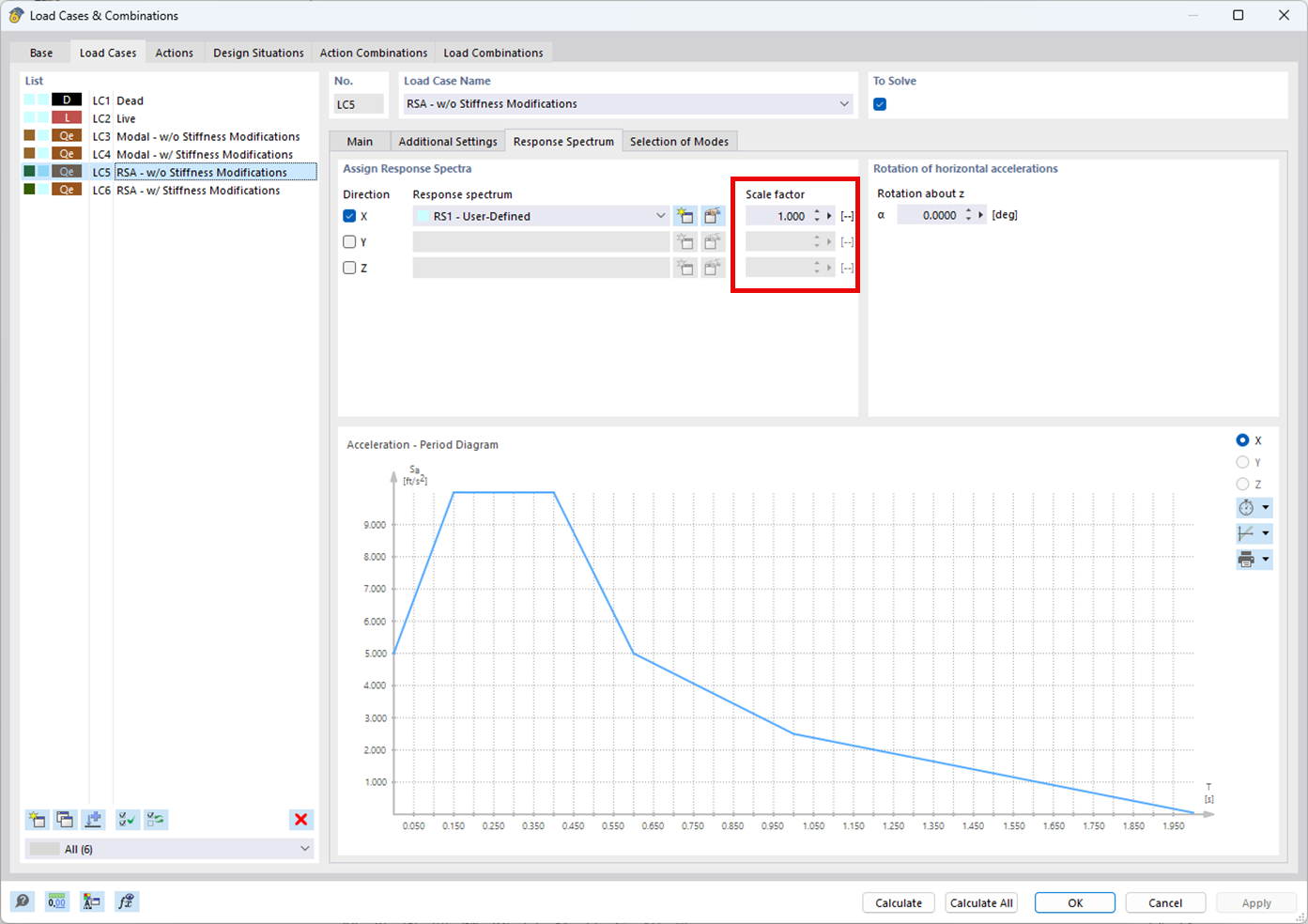 KB 001877 | ASCE 7-22 and NBC 2020 Seismic P-Delta Considerations in RFEM 6