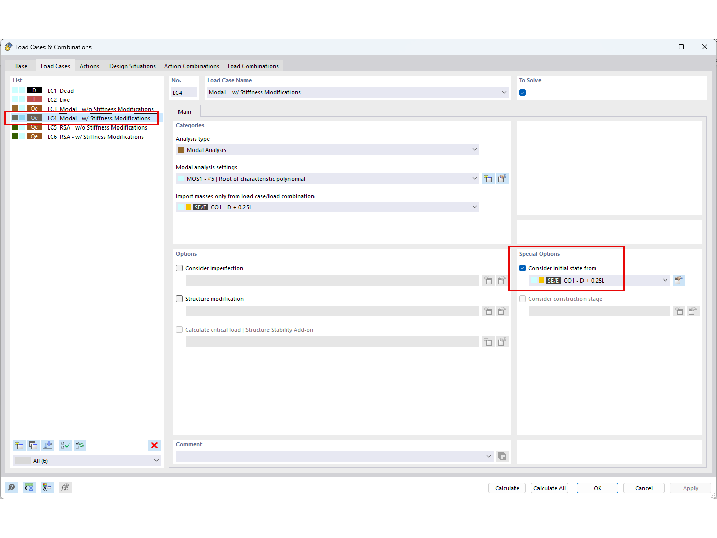 KB 001877 | ASCE 7-22 and NBC 2020 Seismic P-Delta Considerations in RFEM 6