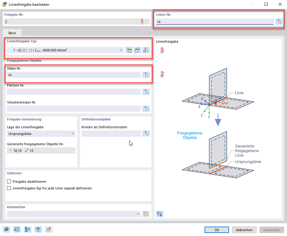 Creating Line Release