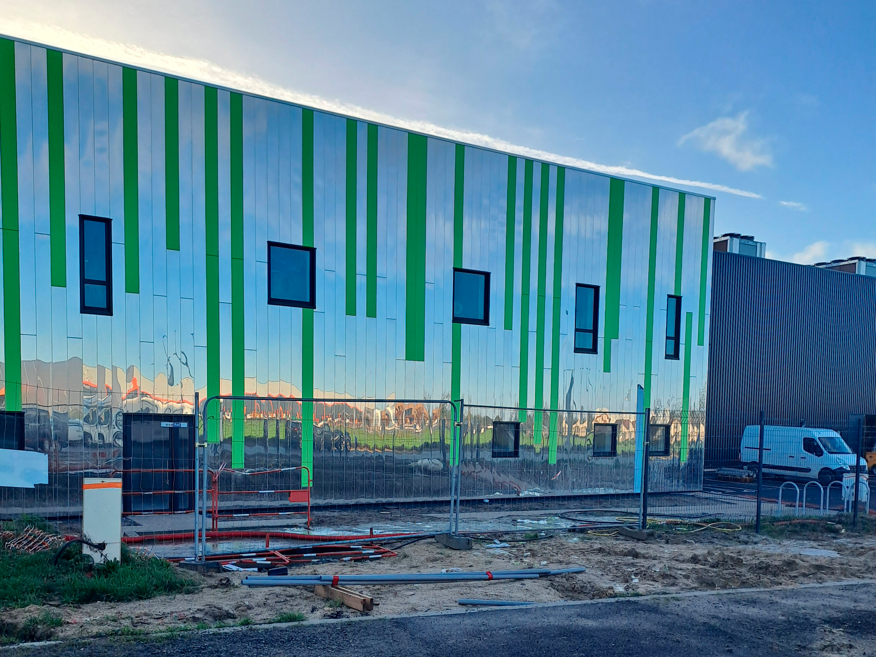 Exterior View of Pastry Production and Storage Unit | © GH HERVOUET