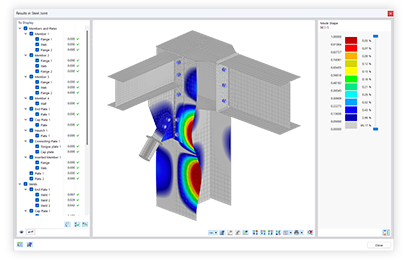 Analysis of Buckling Stability in Steel Joint