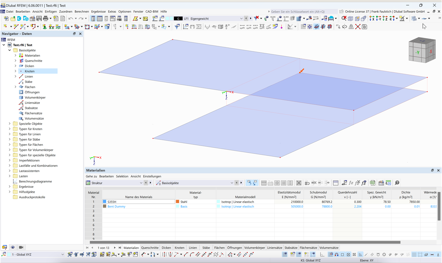 FAQ 005543 | How do I find a node with a certain number in RFEM 6 / RSTAB 9?