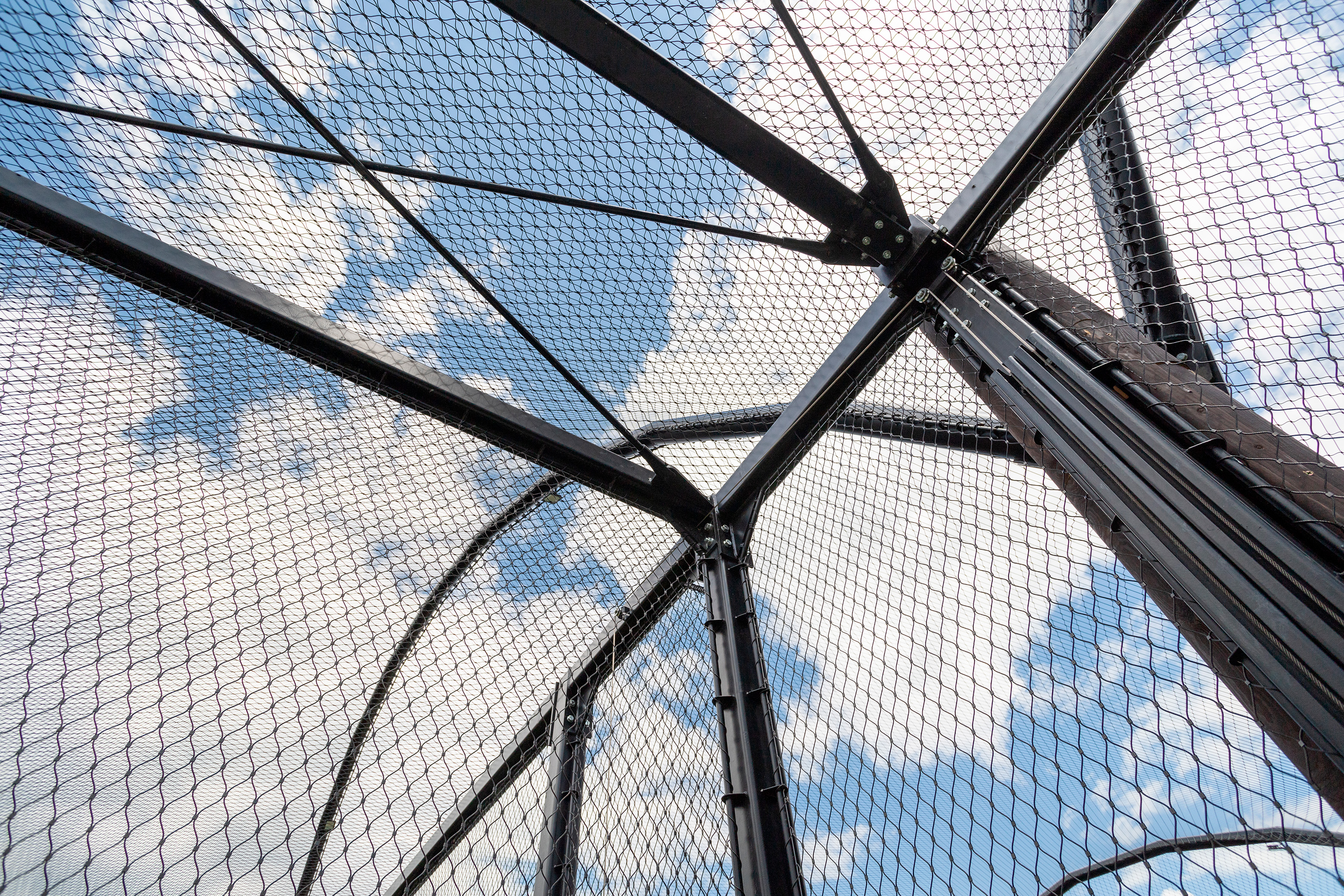 Structure of CITES Rescue Center Pavilion in Tábor Zoo | Detail of Steel Connections