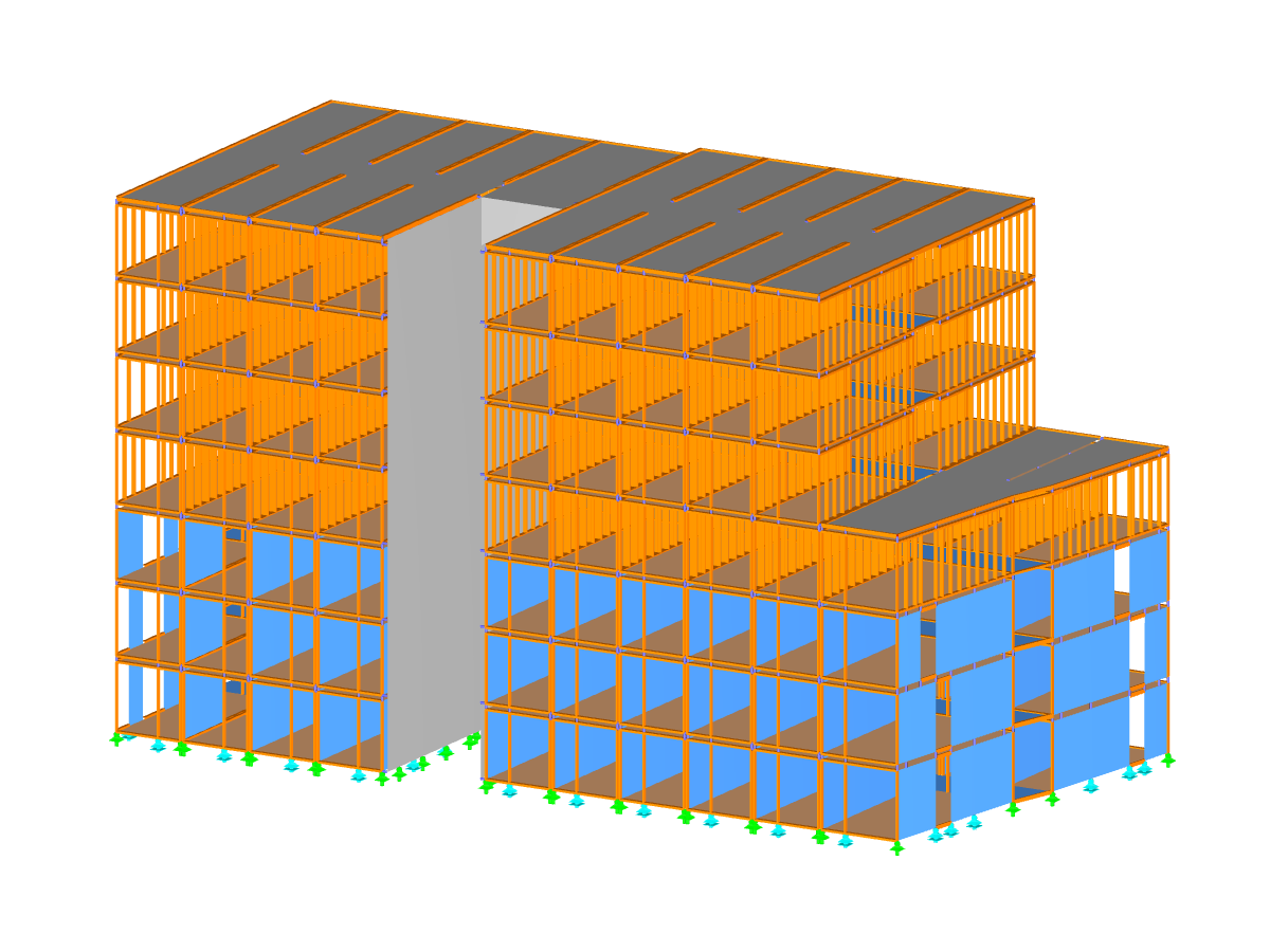 Model 004990 | Model of Building PE2